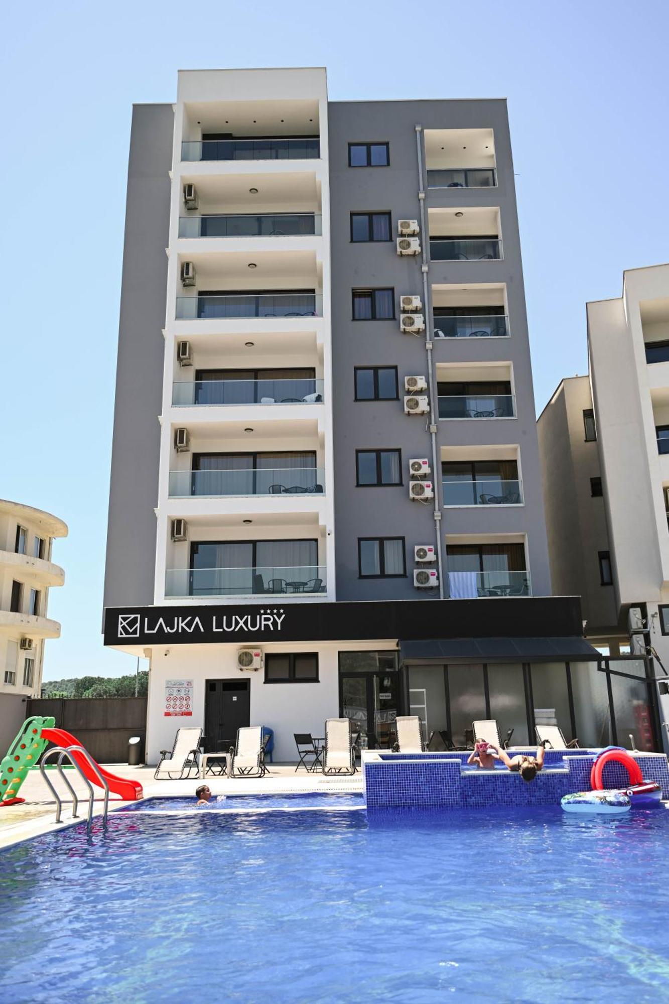 Hotel Lajka Luxury Ulcinj Esterno foto
